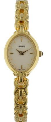 INTIMA Moda Vintage 23k Golden watch IN157