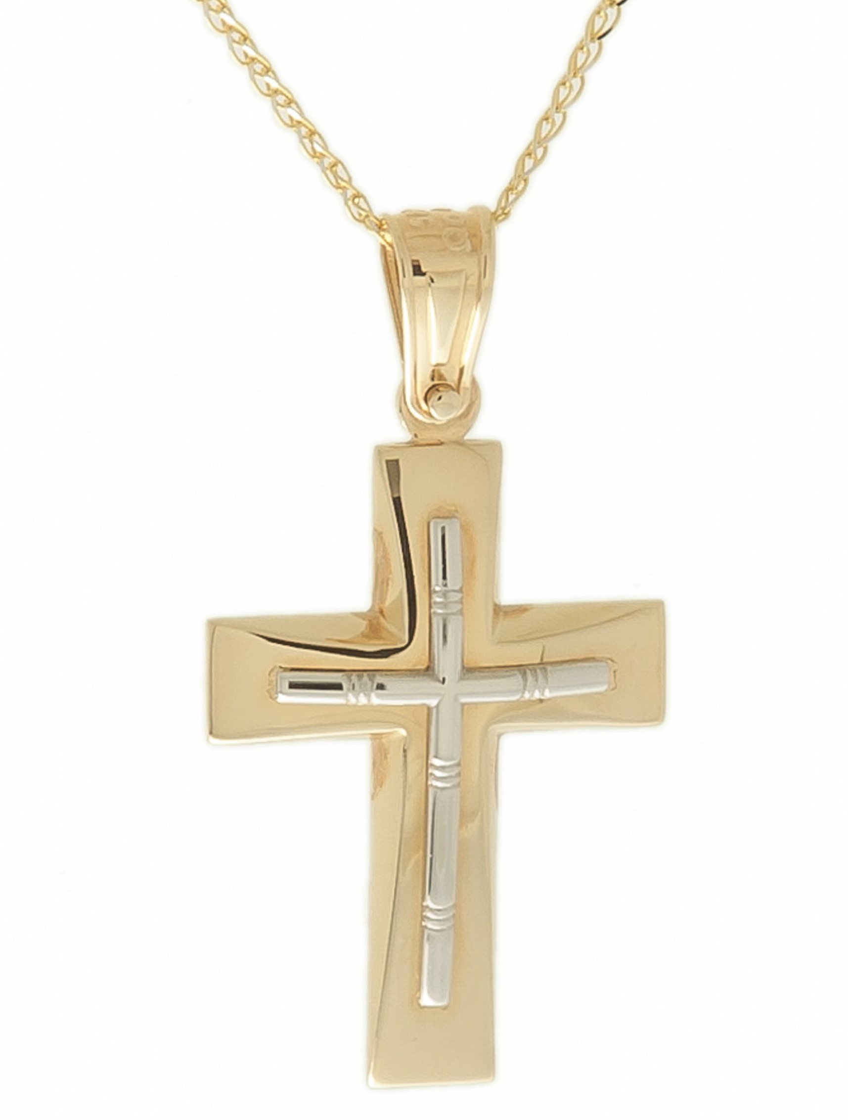 Βαπτιστικός σταυρός αγόρι Κ14.88451 Βαπτιστικός σταυρός αγόρι Κ14.88451