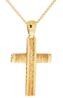 Βαπτιστικός σταυρός χρυσός Κ14.88454