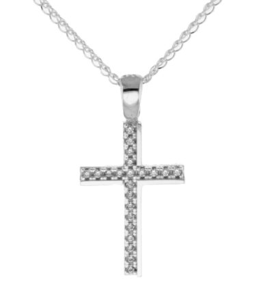 Βαπτιστικός σταυρός κορίτσι Κ14.87472