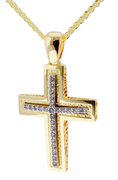 Βαπτιστικός σταυρός κορίτσι Κ14.88608