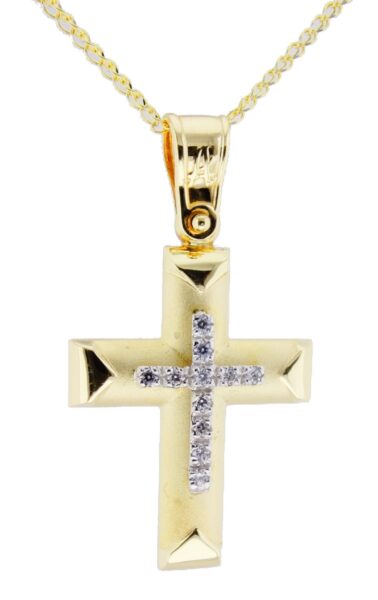 Βαπτιστικός σταυρός κορίτσι Κ14.88626