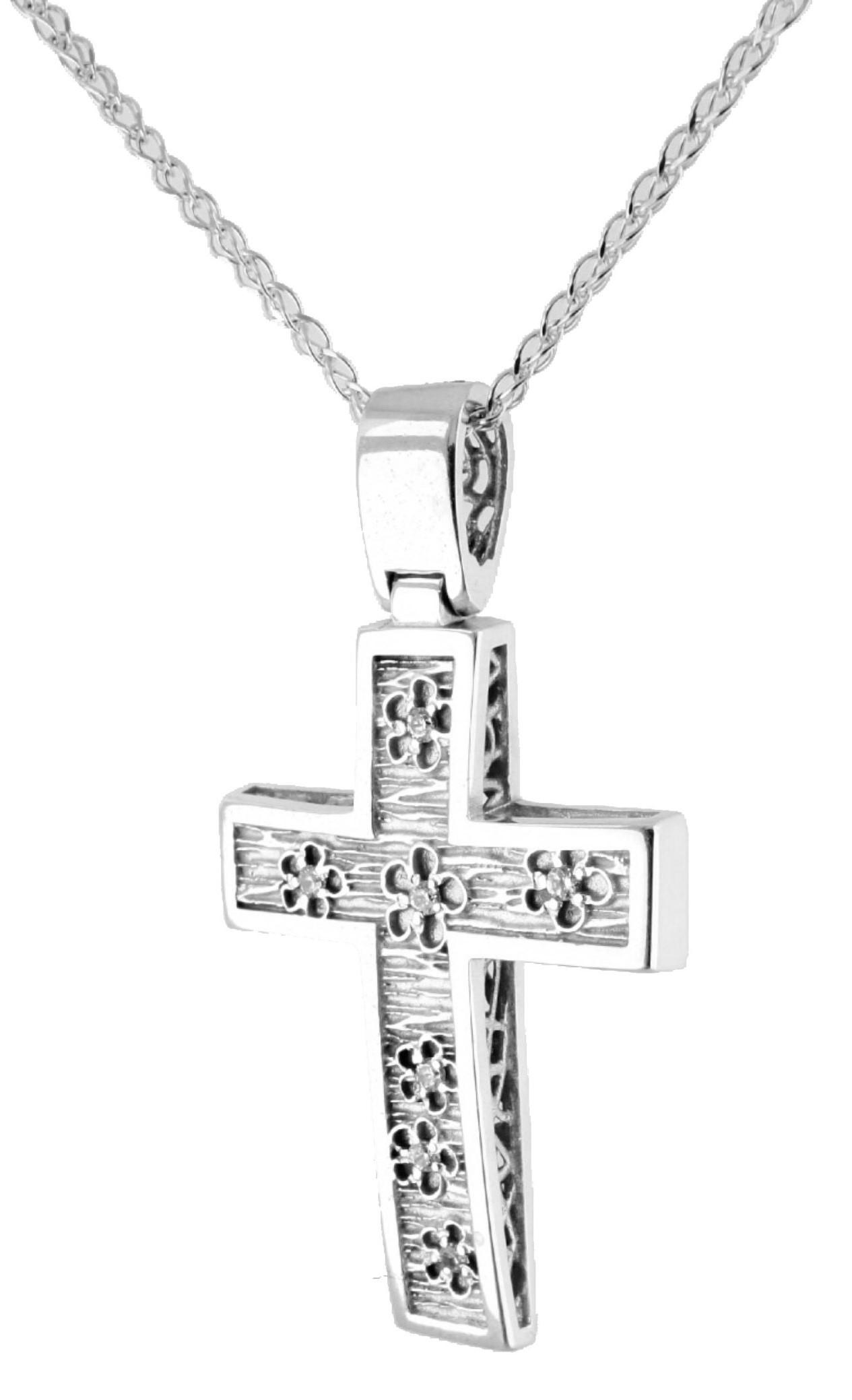 Βαπτιστικός σταυρός κορίτσι Κ14.87501 Βαπτιστικός σταυρός κορίτσι Κ14.87501