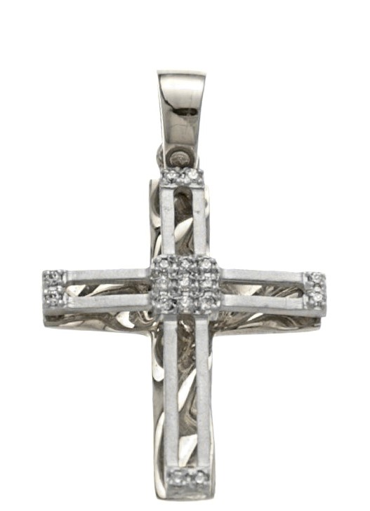 Βαπτιστικός σταυρός κορίτσι Κ14.87506 Βαπτιστικός σταυρός κορίτσι Κ14.87506