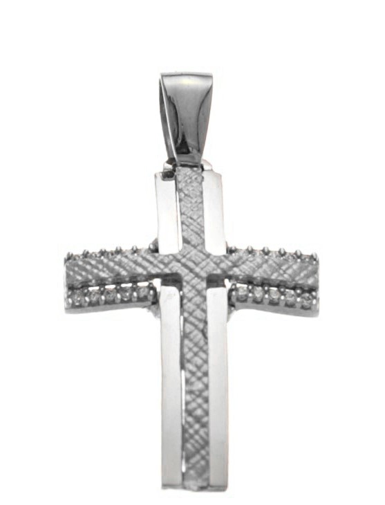 Βαπτιστικός σταυρός κορίτσι Κ14.87512 Βαπτιστικός σταυρός κορίτσι Κ14.87512