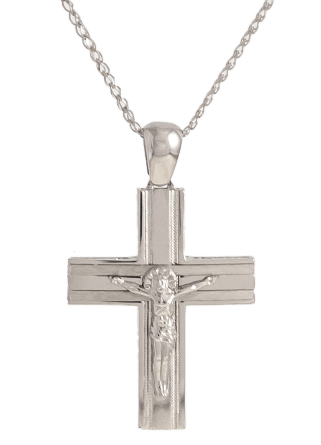 Βαπτιστικός σταυρός αγόρι Κ14.87620 Βαπτιστικός σταυρός αγόρι Κ14.87620