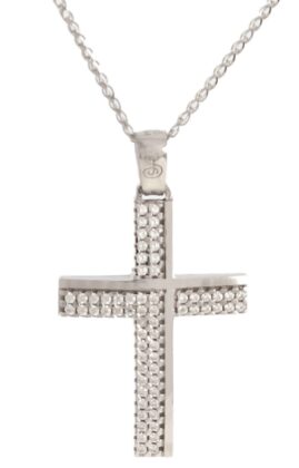 Βαπτιστικός σταυρός κορίτσι Κ14.87629