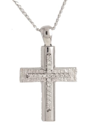 Βαπτιστικός σταυρός κορίτσι Κ14.87631