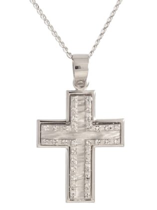 Βαπτιστικός σταυρός κορίτσι Κ14.87638