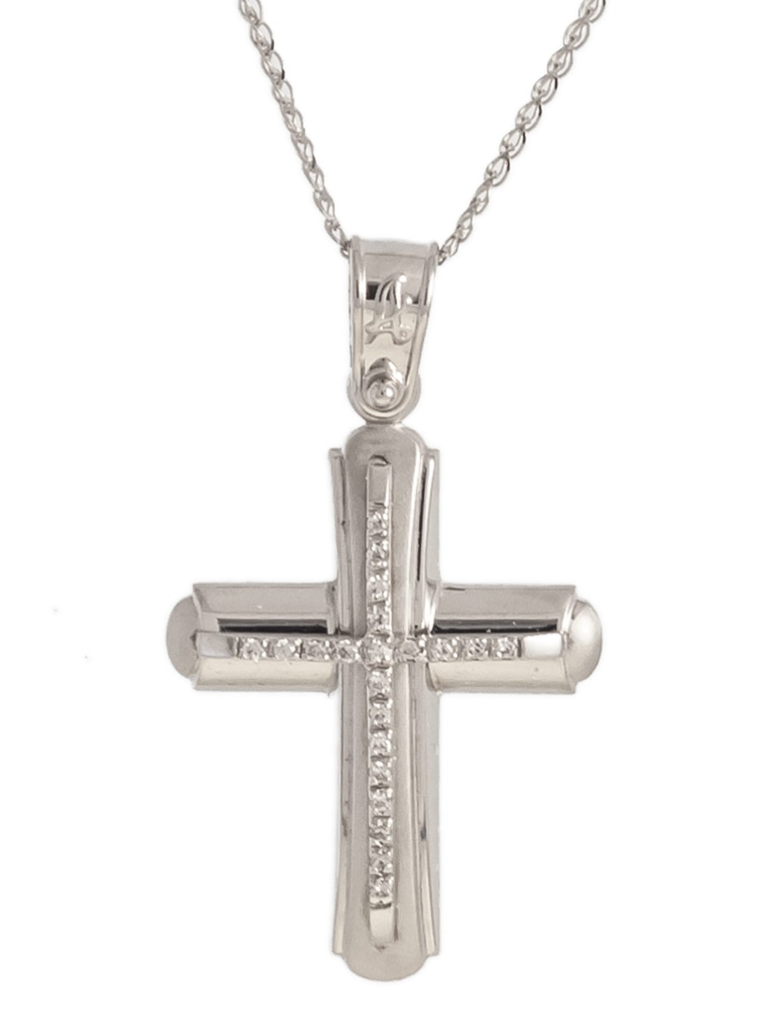 Βαπτιστικός σταυρός κορίτσι Κ14.87664 Βαπτιστικός σταυρός κορίτσι Κ14.87664