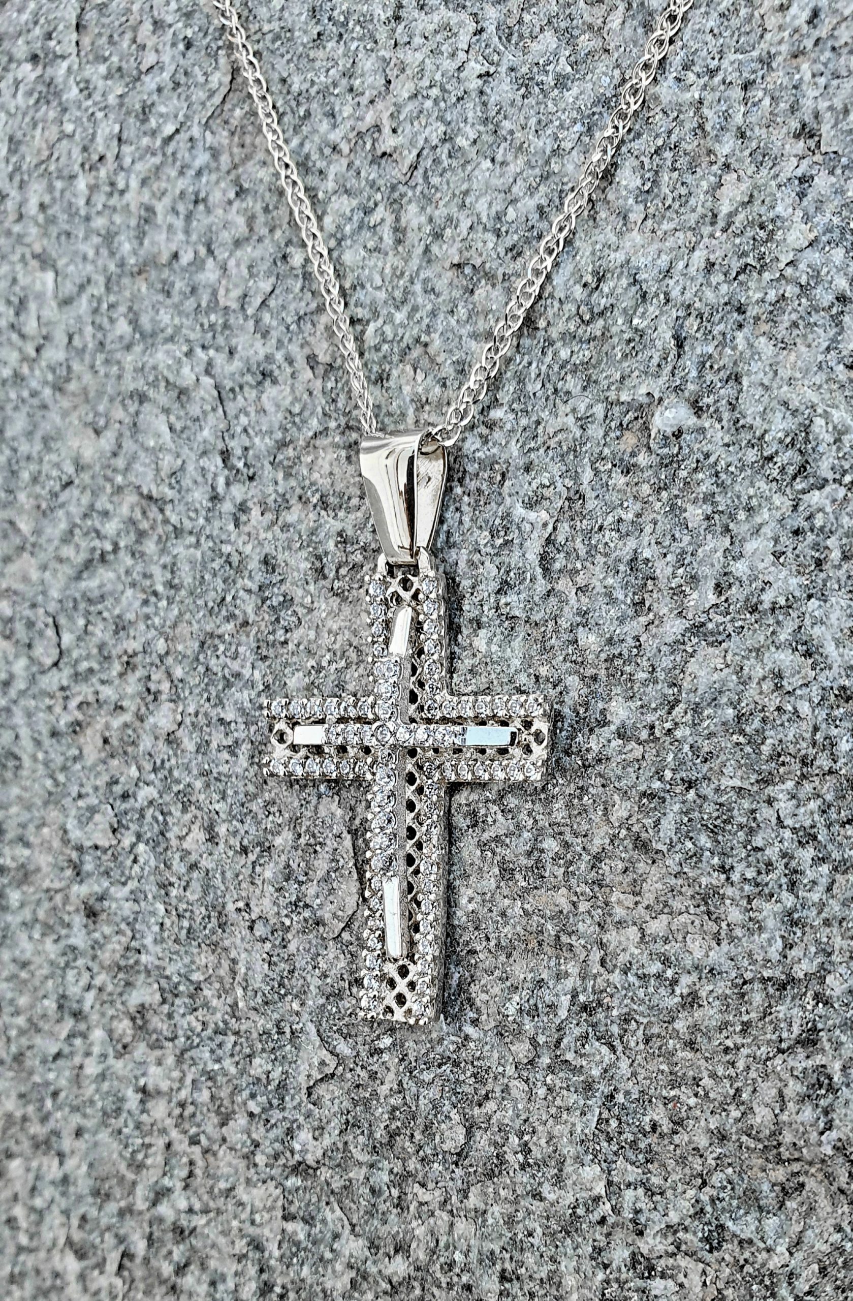 Βαπτιστικός σταυρός κορίτσι Κ14.87677 Βαπτιστικός σταυρός κορίτσι Κ14.87677