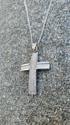 Βαπτιστικός σταυρός κορίτσι Κ14.87692