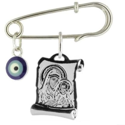 Παιδικό Φυλαχτό Λευκόχρυσο Κ14.556