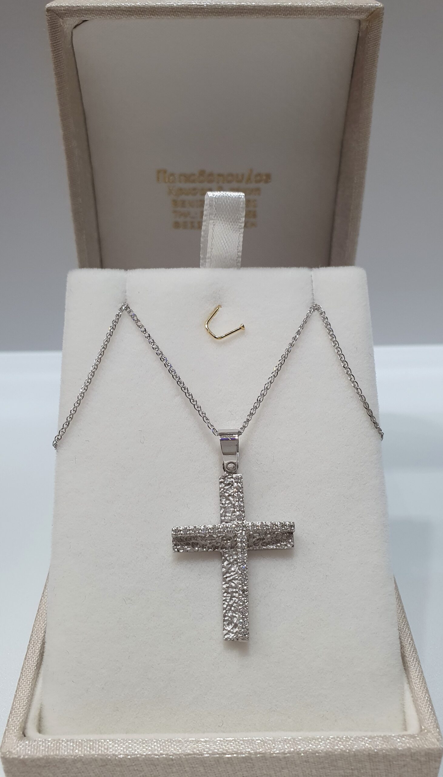 Βαπτιστικός σταυρός κορίτσι Κ14.87702 Βαπτιστικός σταυρός κορίτσι Κ14.87702