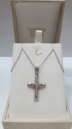 Βαπτιστικός σταυρός κορίτσι Κ14.87703