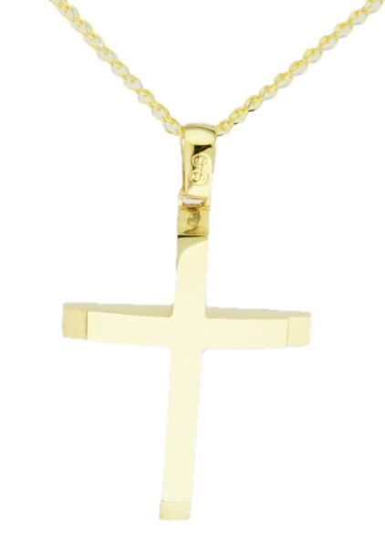 Βαπτιστικός σταυρός χρυσός Κ14.88755
