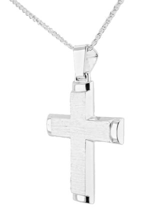 Βαπτιστικός σταυρός λευκόχρυσος Κ14.87717