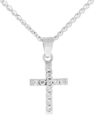 Σταυρός κορίτσι λευκόχρυσος Κ14.884477