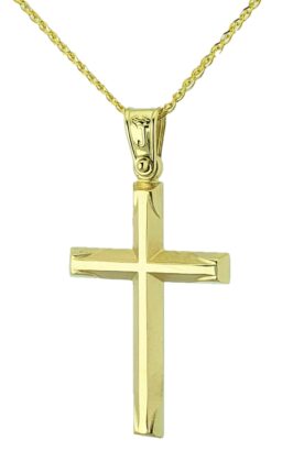 Βαπτιστικός σταυρός χρυσός Κ14.88817
