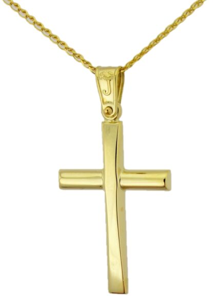 Βαπτιστικός σταυρός χρυσός Κ14.88840