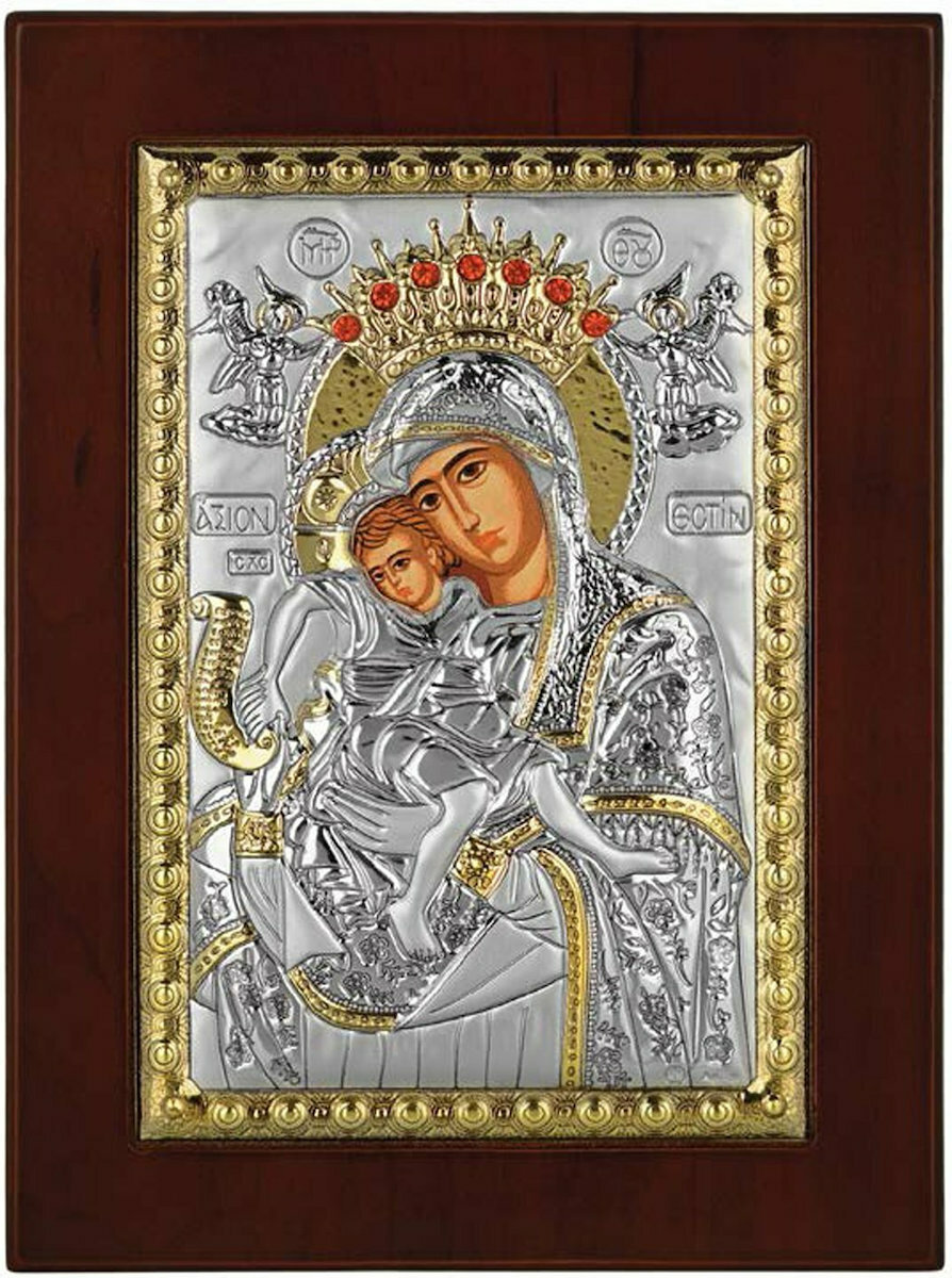 Prince Silvero Ασημένια Εικόνα Άξιον Εστί 15x21 MA/E1101BX Prince Silvero Ασημένια Εικόνα Άξιον Εστί 15x21 MA/E1101BX