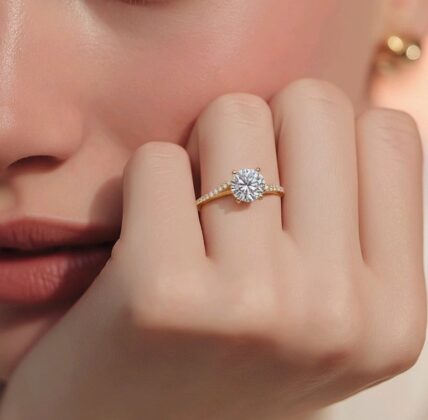 Μονόπετρο δαχτυλίδι χρυσό 14Κ Κ14.9232