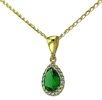 Χρυσό μενταγιόν δάκρυ 9 καράτια χωρίς αλυσίδα K9.5131