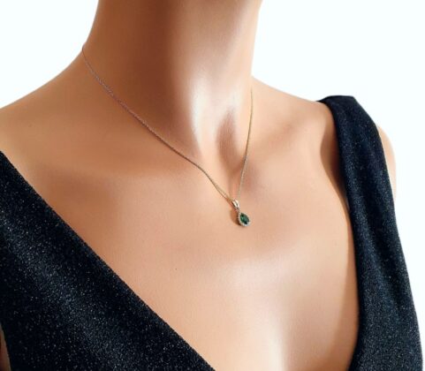 Χρυσό μενταγιόν δάκρυ 9 καράτια χωρίς αλυσίδα K9.5131