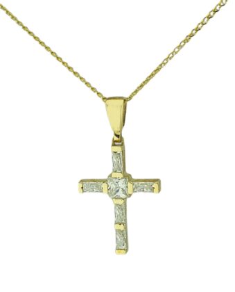 Βαπτιστικός σταυρός κορίτσι Κ14.89052