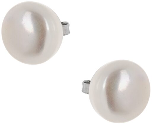 Σκουλαρίκια με μαργαριτάρι ασημένια 925 S141