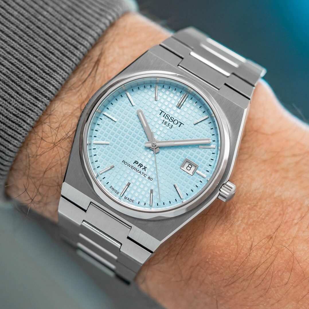 TISSOT PRX Powermatic ICE BLUE T137.407.11.351.00 TISSOT PRX Powermatic ICE BLUE T137.407.11.351.00