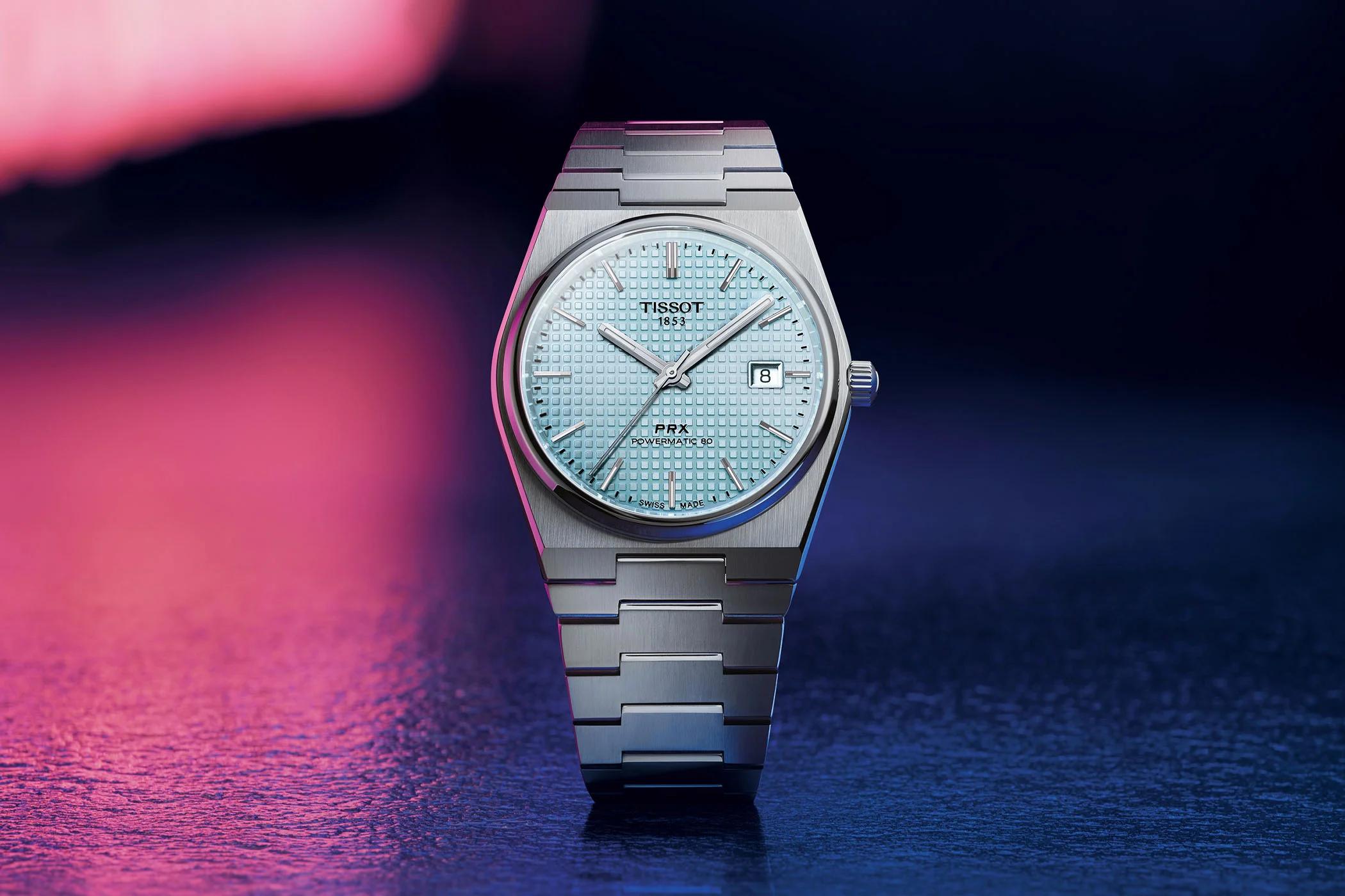 TISSOT PRX Powermatic ICE BLUE T137.407.11.351.00 TISSOT PRX Powermatic ICE BLUE T137.407.11.351.00