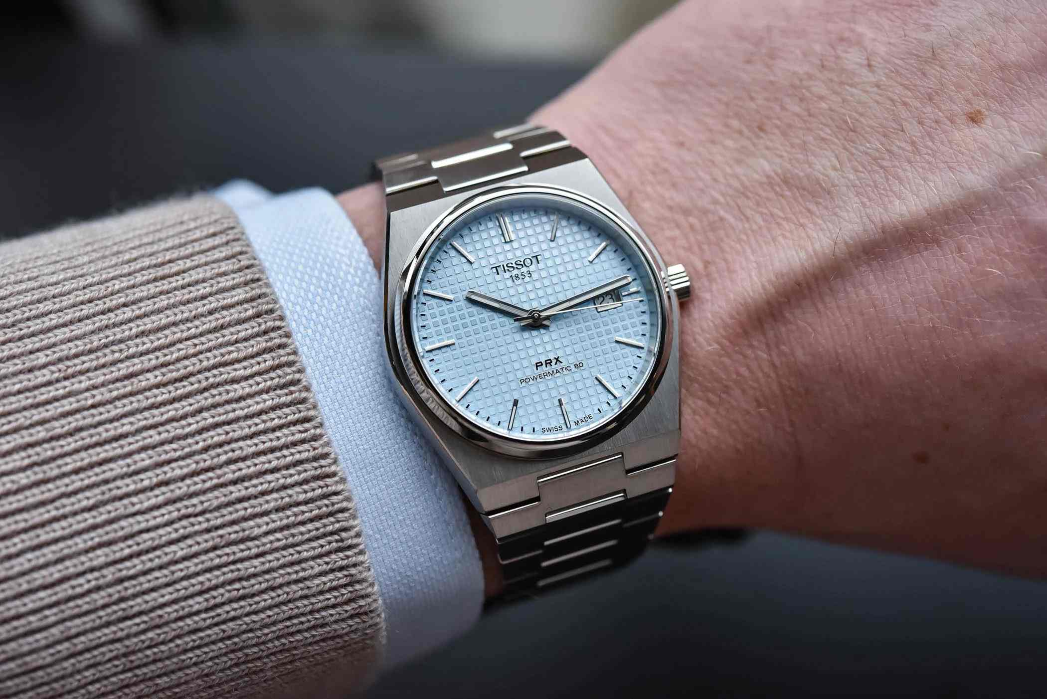 TISSOT PRX Powermatic ICE BLUE T137.407.11.351.00 TISSOT PRX Powermatic ICE BLUE T137.407.11.351.00