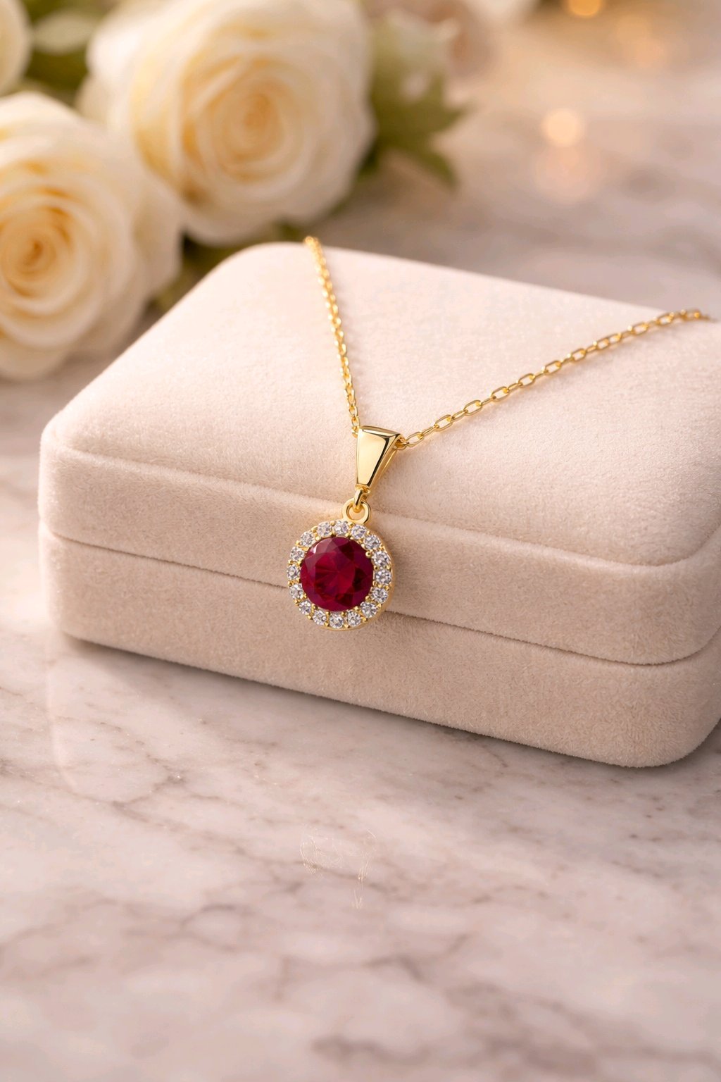 Χρυσό κολιέ ροζέτα 9 καράτια K9.51311 Χρυσό κολιέ ροζέτα 9 καράτια K9.51311