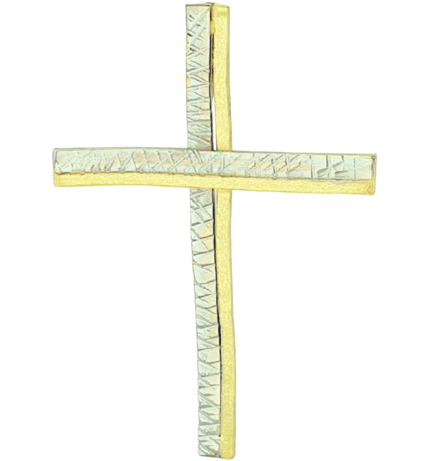 Χειροποιητος σταυρός χρυσός Κ14.X4280 Χειροποιητος σταυρός χρυσός Κ14.X4280