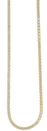 Κολιέ Ριβιέρα Ασημένιο 925° 5A-KD183-3