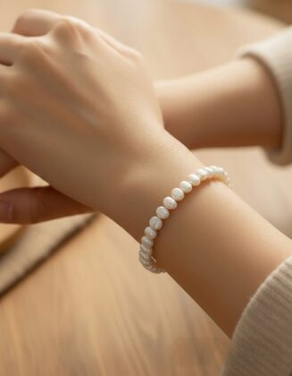 Γυναικείο Βραχιόλι Με Μαργαριτάρια Baroque BR0889-1