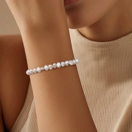 Γυναικείο Βραχιόλι Με Μαργαριτάρια Baroque BR0534-1