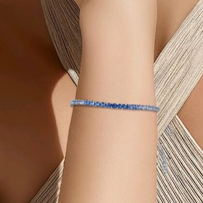 Γυναικείο Βραχιόλι Ριβιέρα Ασημένιο 925 5Α-ΒRV106-2