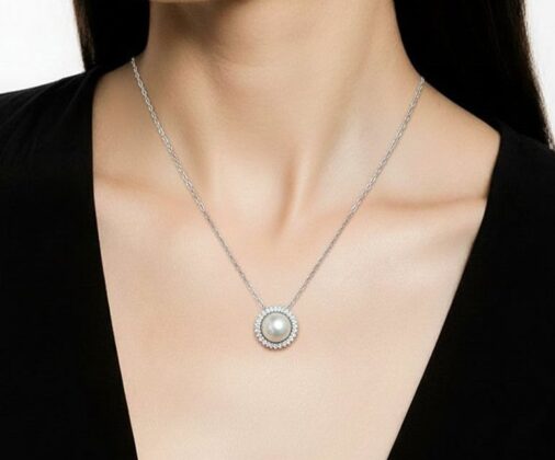 Κολιέ Ασημένιο 925° 5A-KD003-1