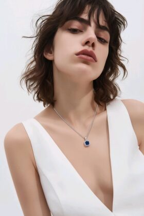 Κολιέ Ασημένιο 925° Ροζέτα 6T-DC0726-2