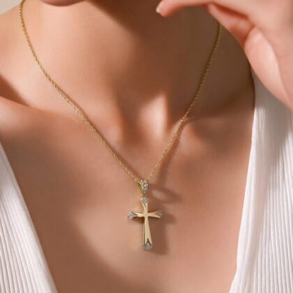 Βαπτιστικός σταυρός κορίτσι Κ14.5063