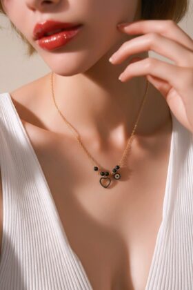 Κολιέ Από Ασήμι 925° 3A-KD645-2