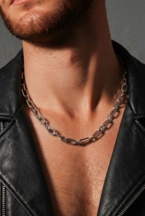 Ανδρική Αλυσίδα Ατσάλι 50cm SU-KD128S