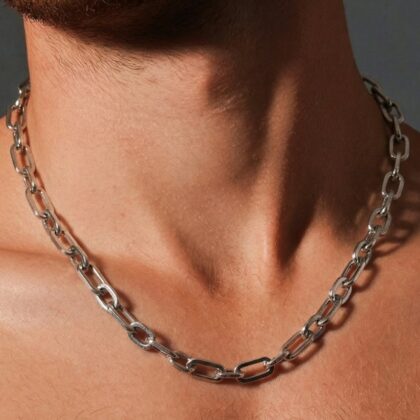 Ανδρική Αλυσίδα Ατσάλι 50cm SU-KD128S