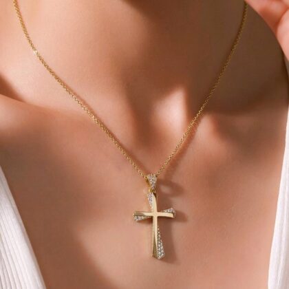 Βαπτιστικός σταυρός κορίτσι Κ14.2030