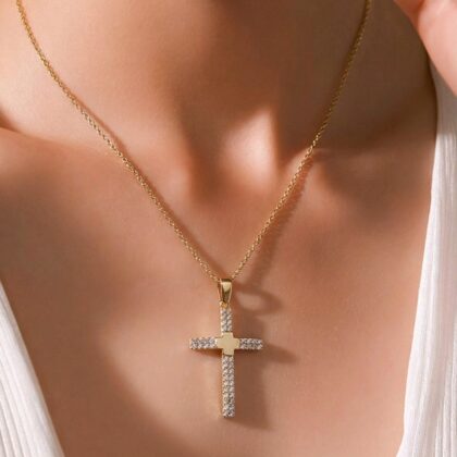 Βαπτιστικός σταυρός κορίτσι Κ14.4052