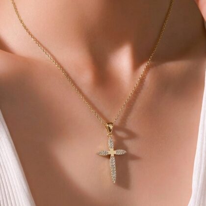 Βαπτιστικός σταυρός κορίτσι Κ14.2115