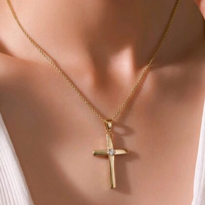 Βαπτιστικός σταυρός κορίτσι Κ14.2026