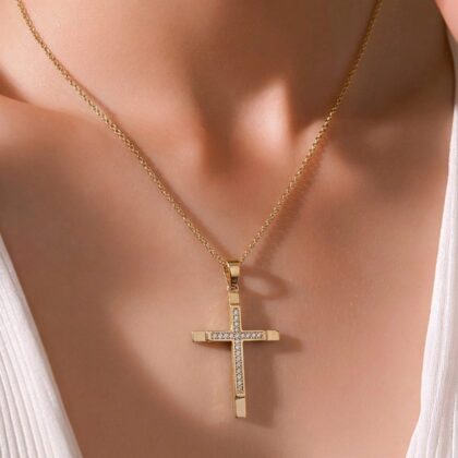 Βαπτιστικός σταυρός κορίτσι Κ14.2506